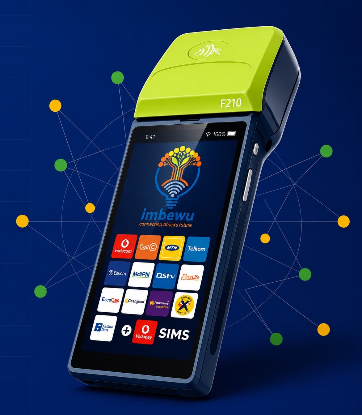 Imbewu payment terminal and interface